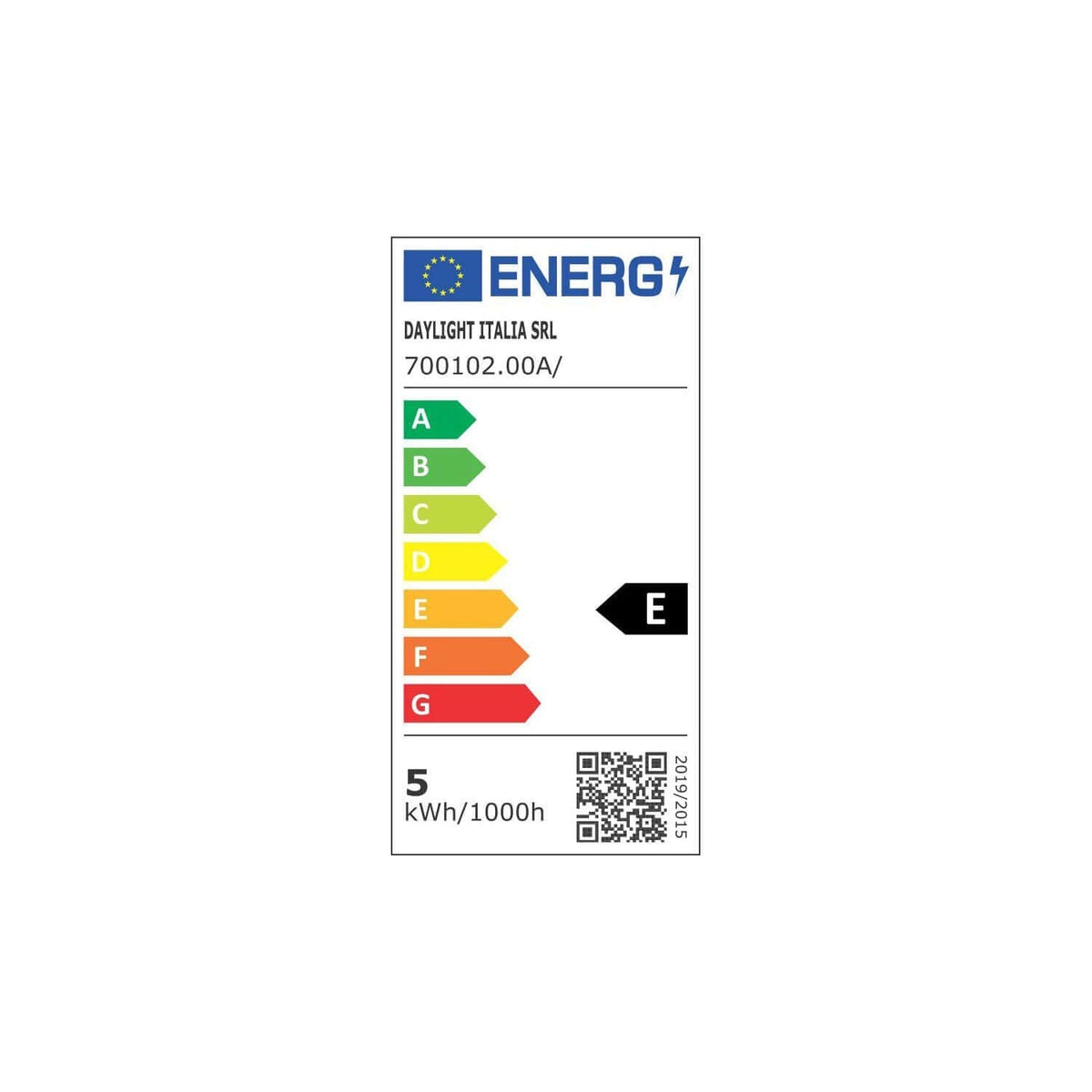 Lampadina LED Trasparente Oliva 4,5W 470Lm E14 2700K