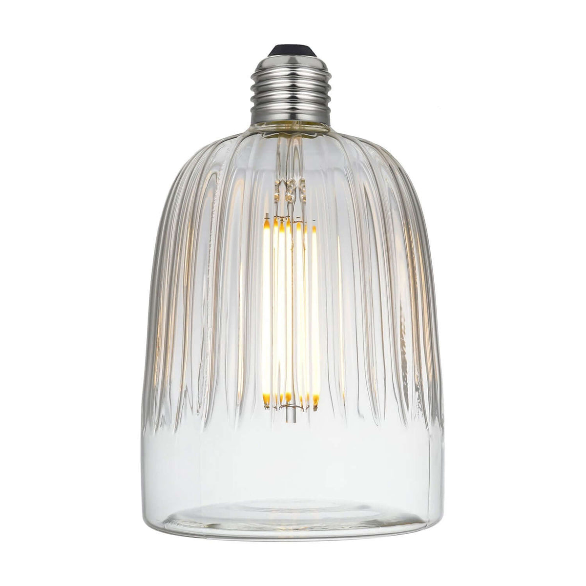 Lampadina LED Trasparente Tiche Linea Crystal 6W 600Lm E27 2700K Dimmerabile
