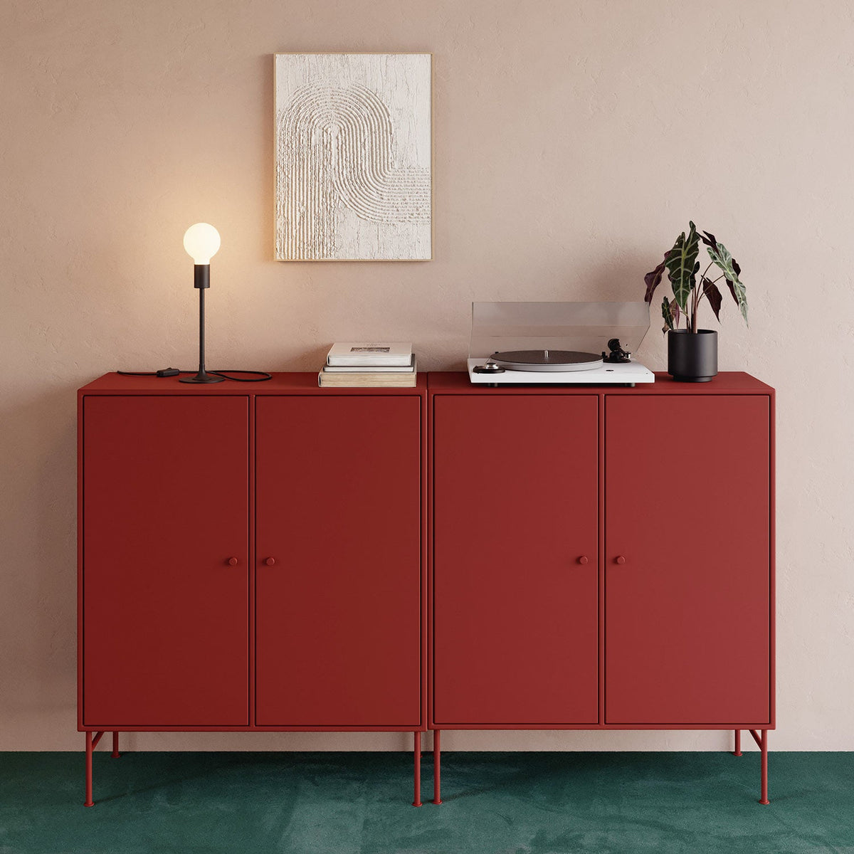MAG-Y, kit supporto magnetico per lampada - Nero