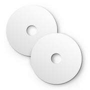Mini piatto Ellepì 'Solid Color' Bianco per lampade, diametro 24 cm - Made in Italy