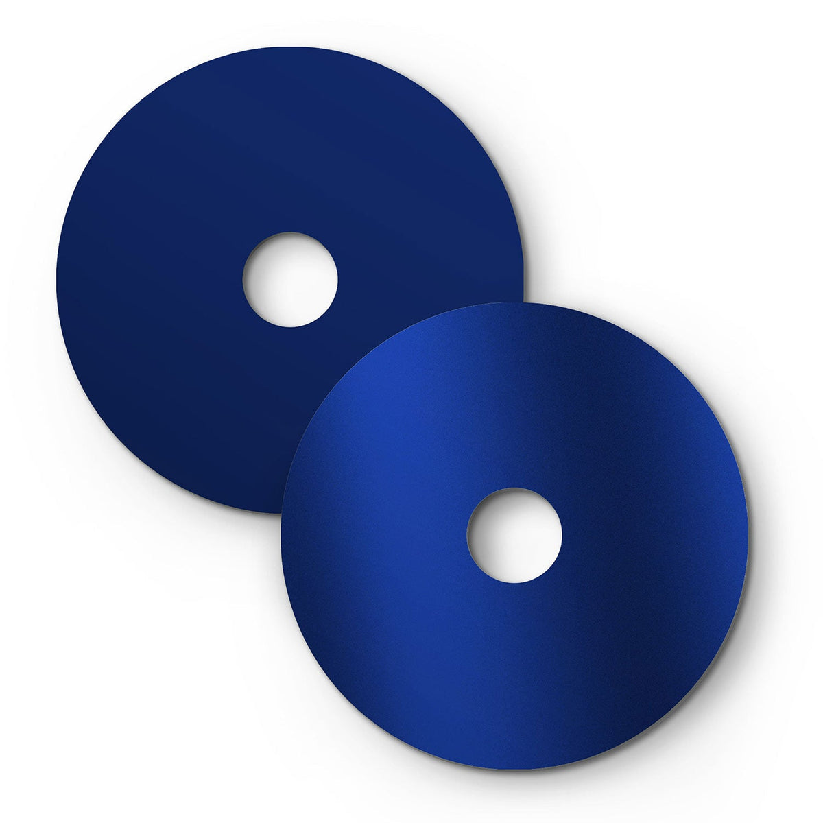Mini piatto Ellepì 'Solid Color' Blu per lampade, diametro 24 cm - Made in Italy