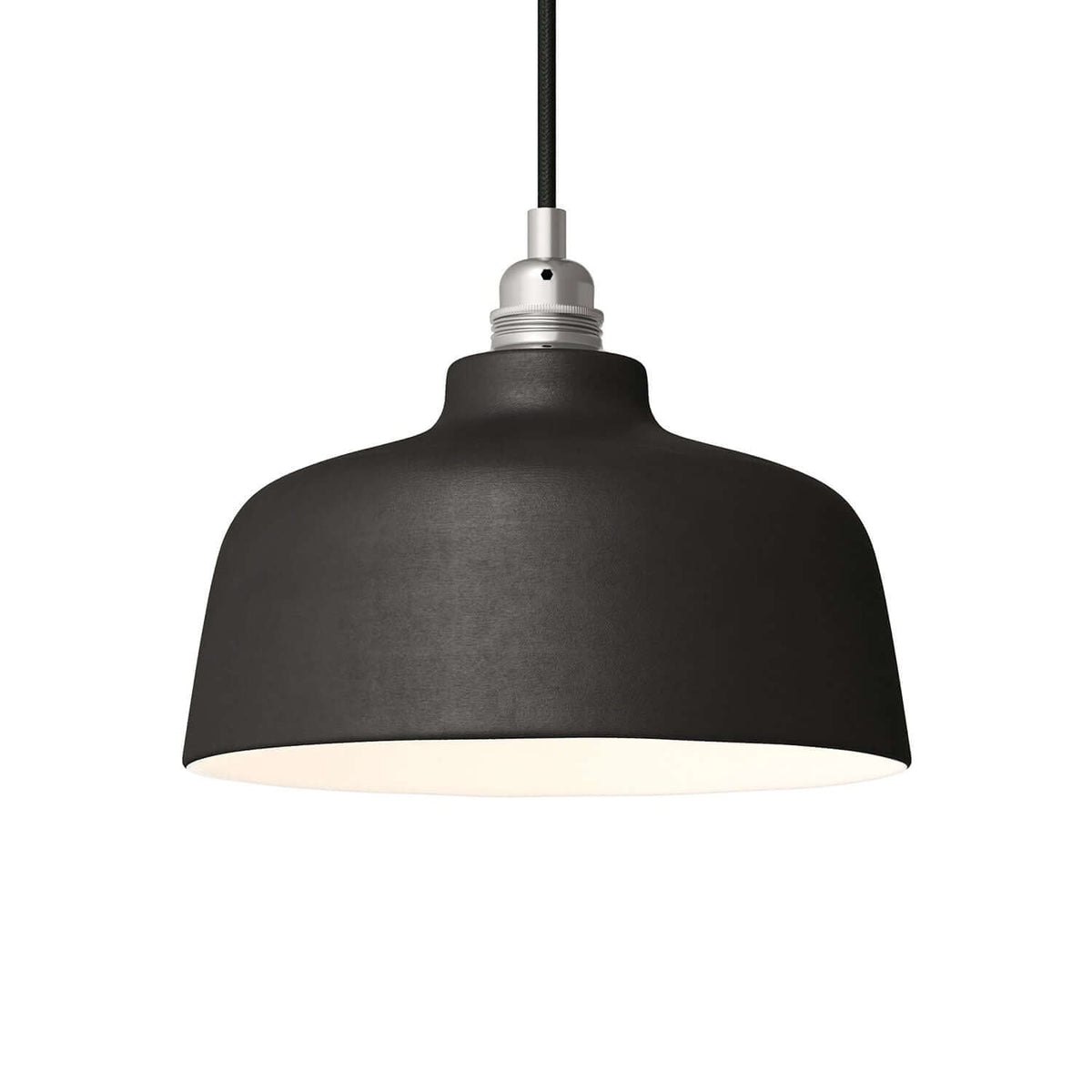 Paralume Coppa in ceramica, collezione Materia - Made in Italy - Lavagna