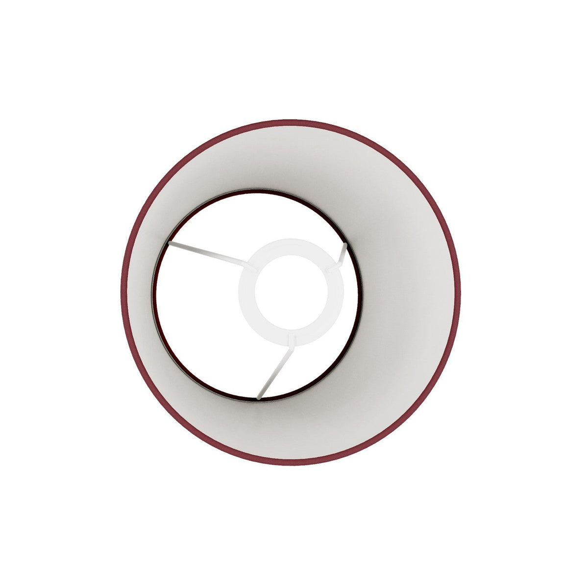 Paralume Impero S con attacco E27 per lampada da tavolo o applique - Made in Italy - Arenal Bordeaux