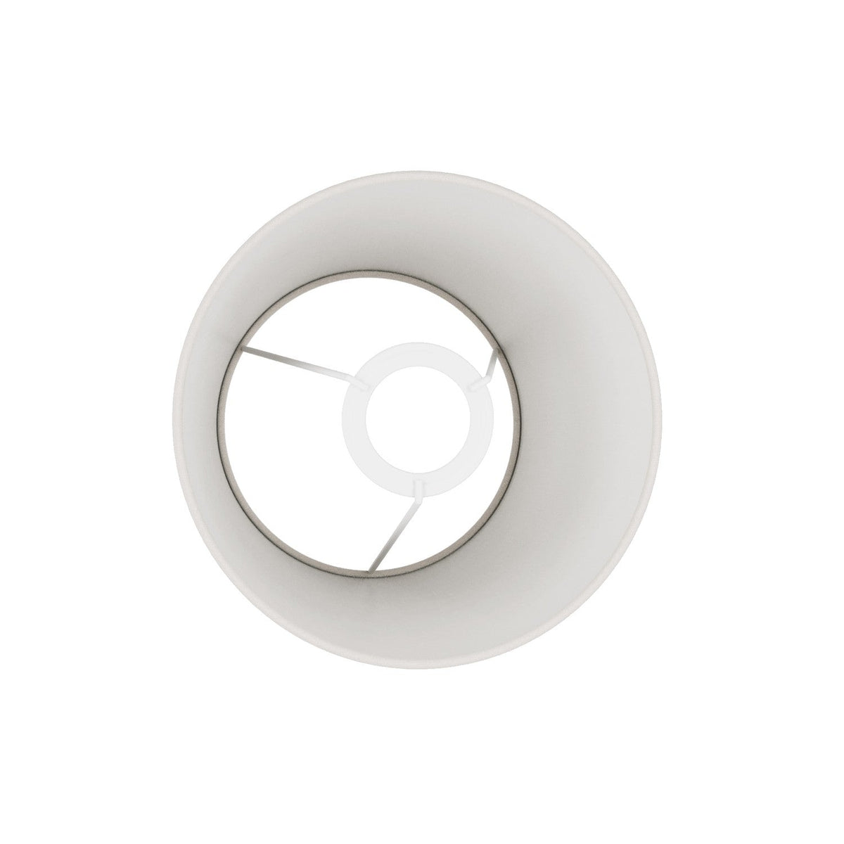 Paralume Impero S con attacco E27 per lampada da tavolo o applique - Made in Italy - Lino Crudo