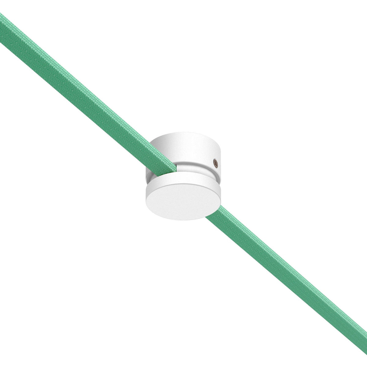 Passacavo in legno per cavo per catenaria e sistema Filé. Made in Italy - Bianco