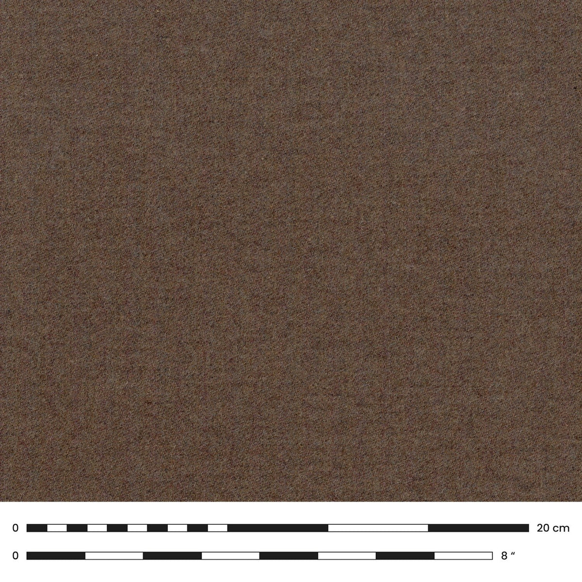 Plafoniera in tessuto Medium Slim - Made in Italy - Lana Marrone