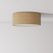 Plafoniera in tessuto Small Juta naturale - Made in Italy