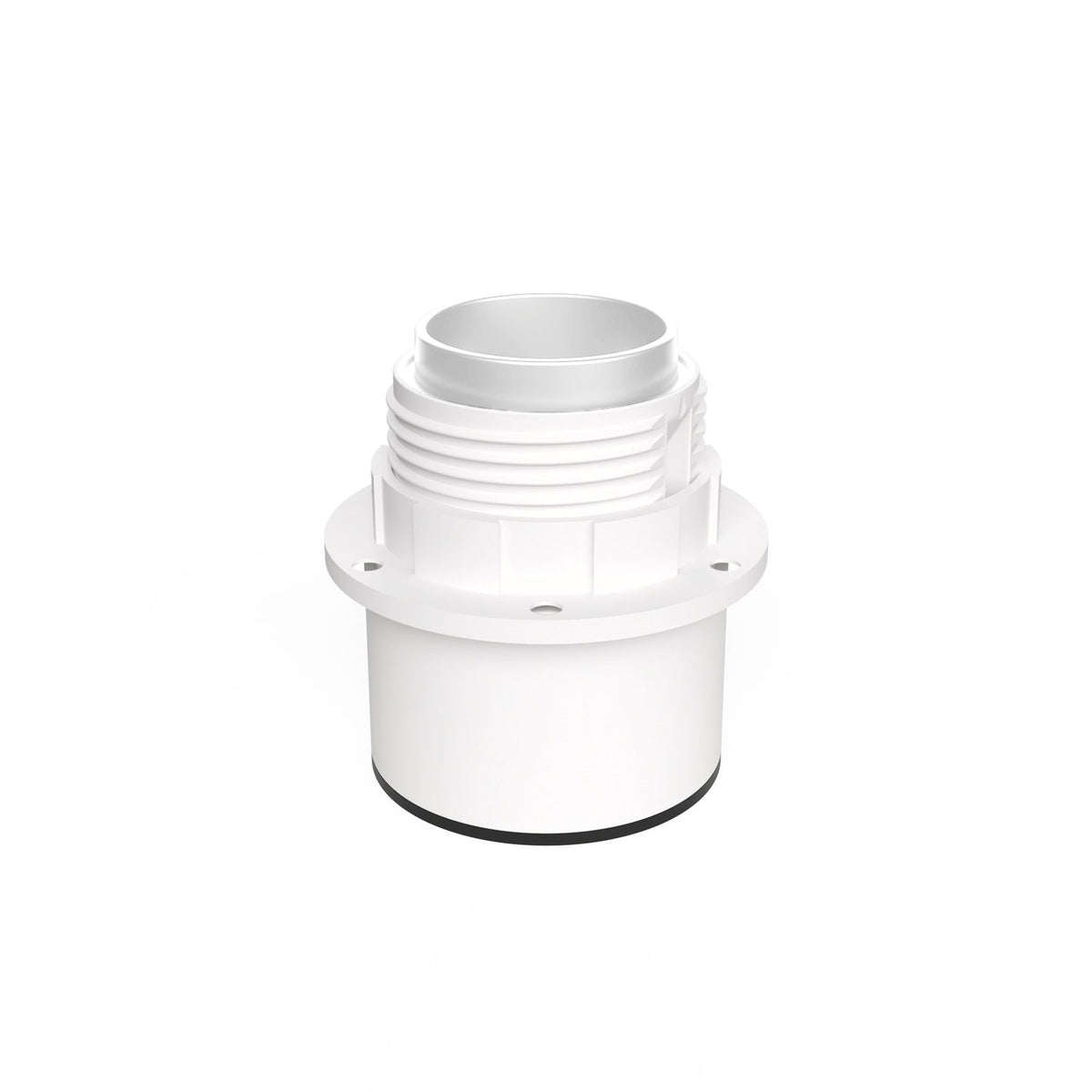 Portalampada E27 Bianco per paralume da parete o soffitto - Waterproof IP44