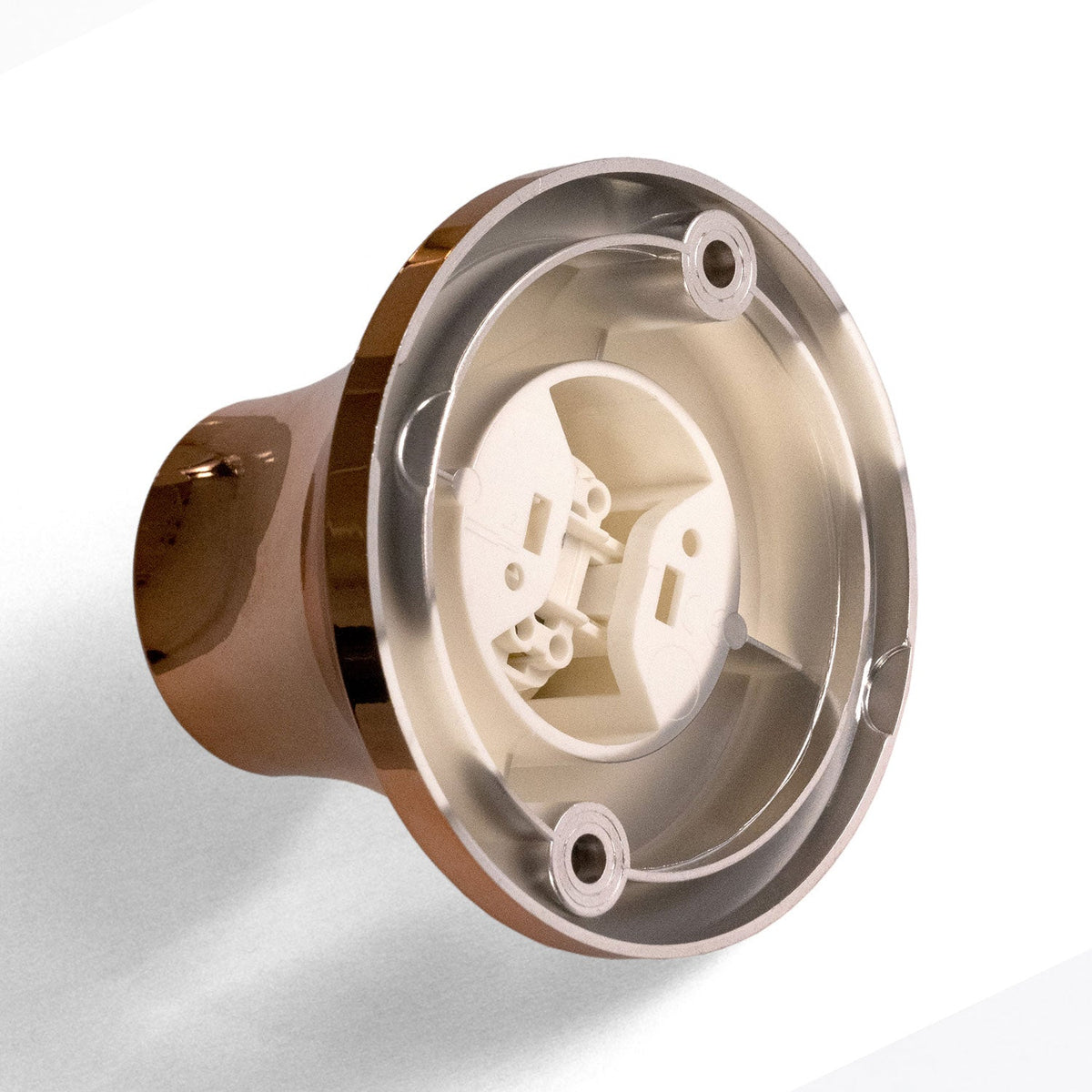 Portalampada metallizzato E27 a parete o soffitto - Rame