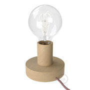 Posaluce - Lampada da tavolo in legno Small - Neutro