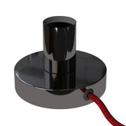 Posaluce - Lampada da tavolo in metallo - Nero perla