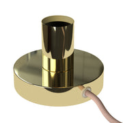 Posaluce - Lampada da tavolo in metallo - Ottone