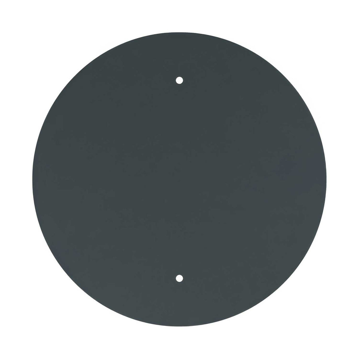 Rosone XXL Rose-One rotondo, diametro 400 mm con 2 fori e 4 fori laterali - Antracite Bianco