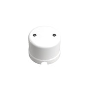 Scatola di derivazione compatibile con base in porcellana - Bianco