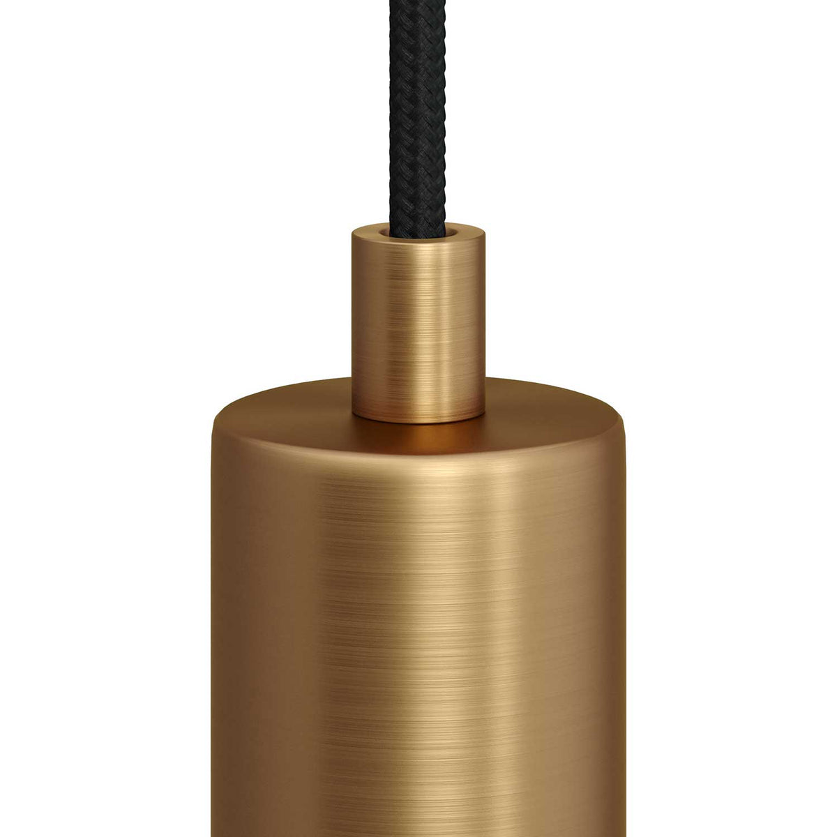 Serracavo cilindrico in metallo completo di tige, dado e rondella - Bronzo satinato