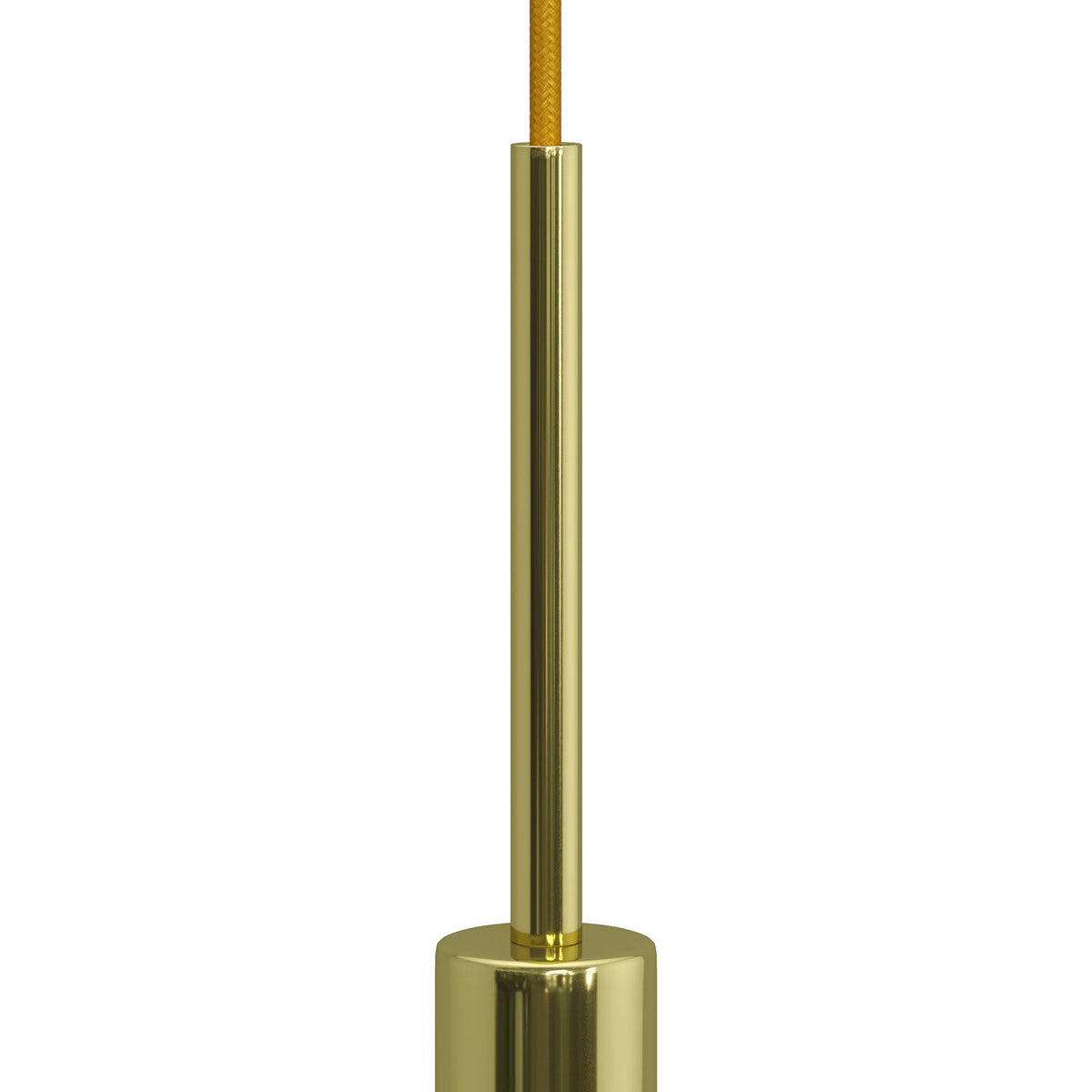 Serracavo cilindrico in metallo lunghezza 15 cm completo di tige, dado e rondella - Ottone