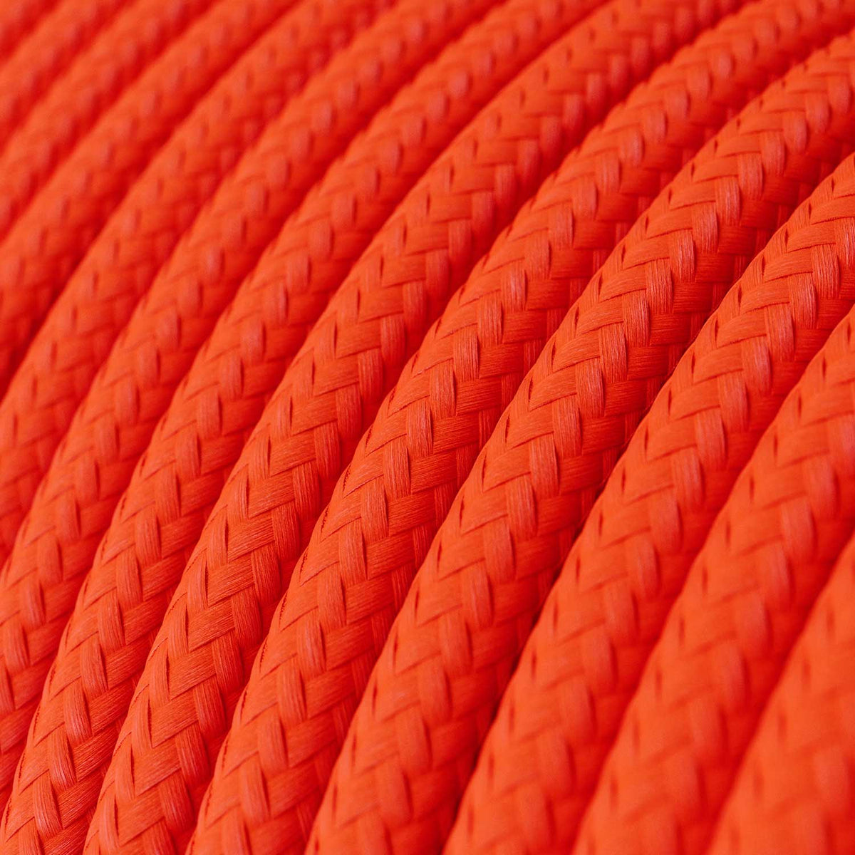 Snake Lampada in silicone con interruttore e spina - Arancione