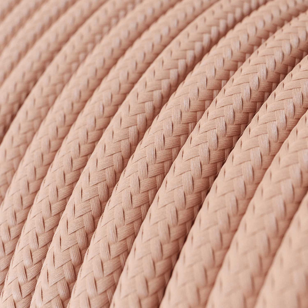 Snake Lampada in silicone con interruttore e spina - Salmone
