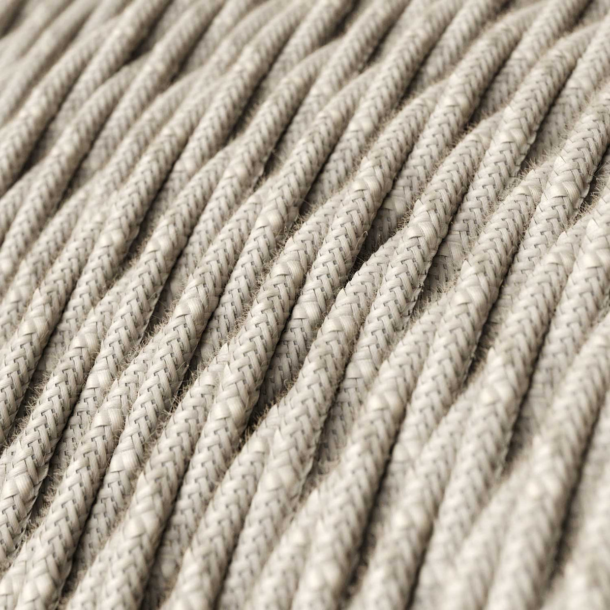 Snake Twisted - Lampada plug-in con cavo trecciato in tessuto TN01
