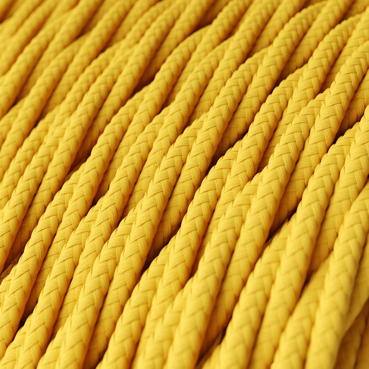 Snake Twisted per paralume - Lampada plug-in con cavo trecciato in tessuto TM10