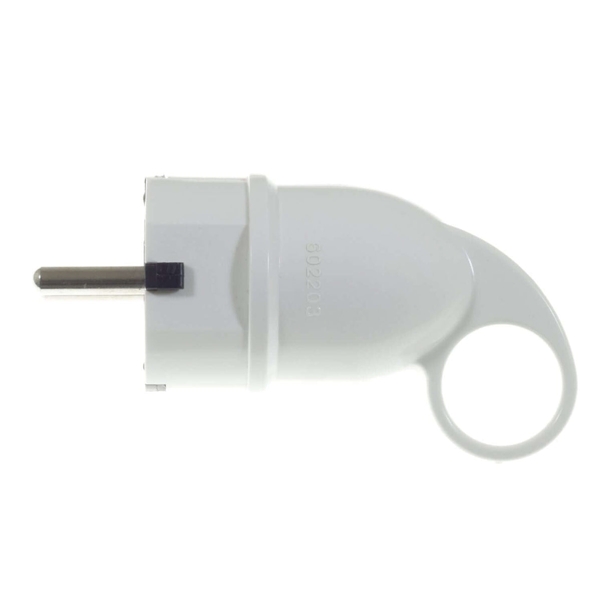Spina Schuko Confort con anello 16A 250V - Bianco