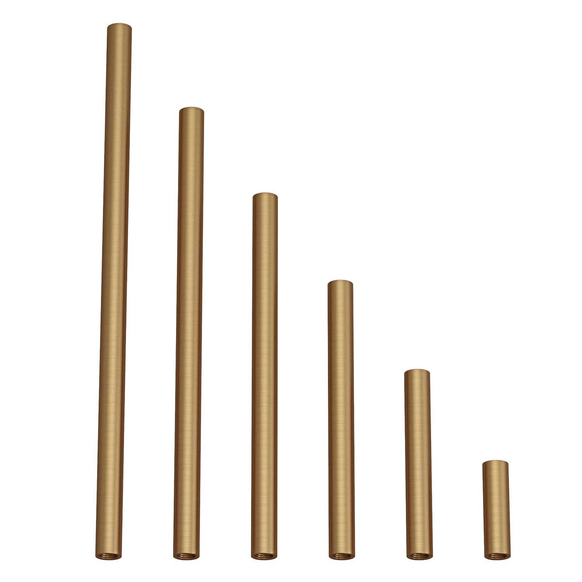 Tubo di estensione in metallo per lampade a sospensione o da tavolo - Bronzo satinato